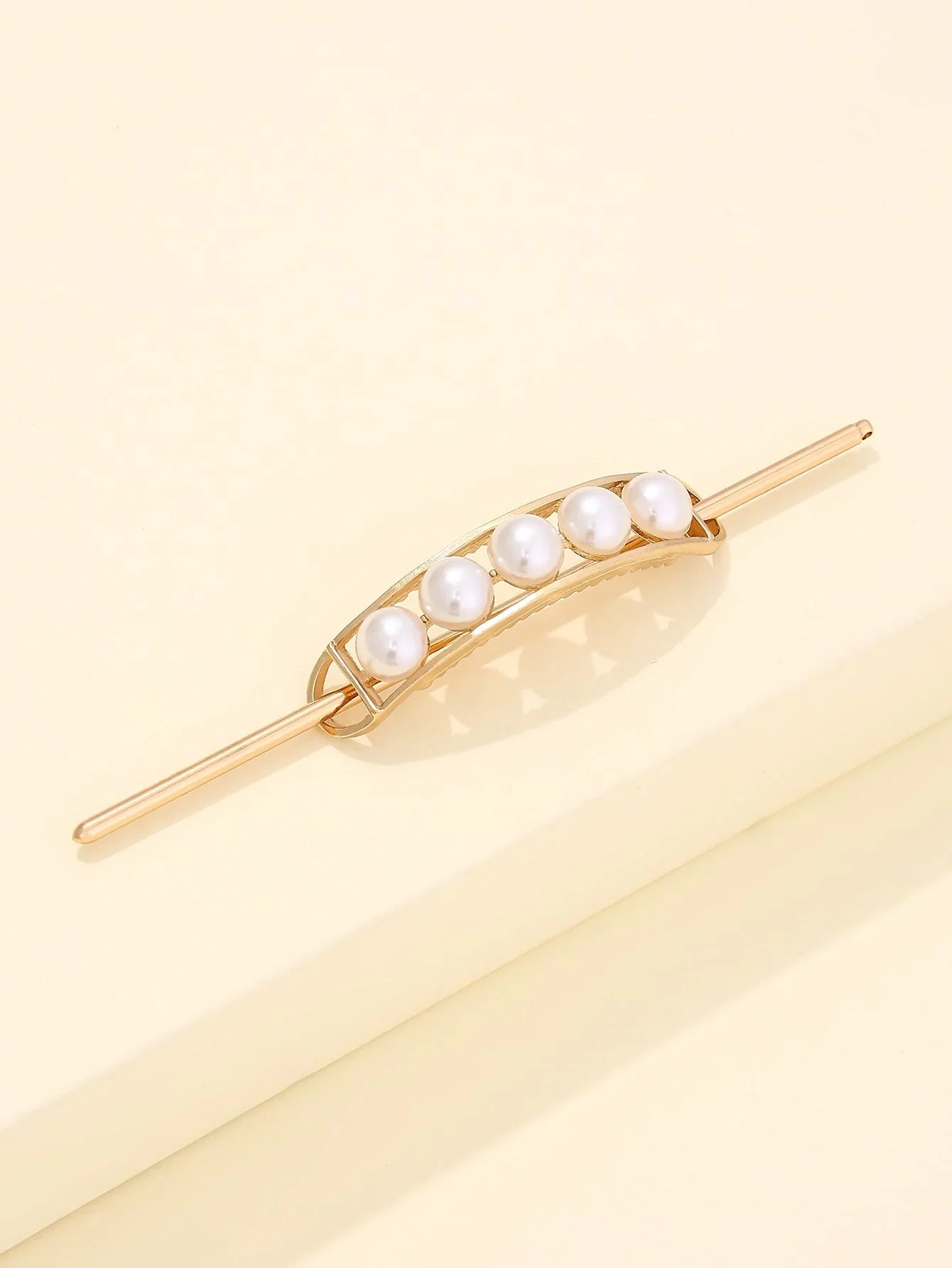 Faux Pearl Decor Hair Pin