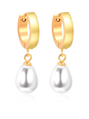 Stainless Steel Ball Earrings -